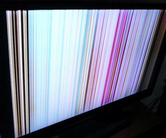 Телевизор в полосах не показывает | Вызов телемастера на дом в Дрезне